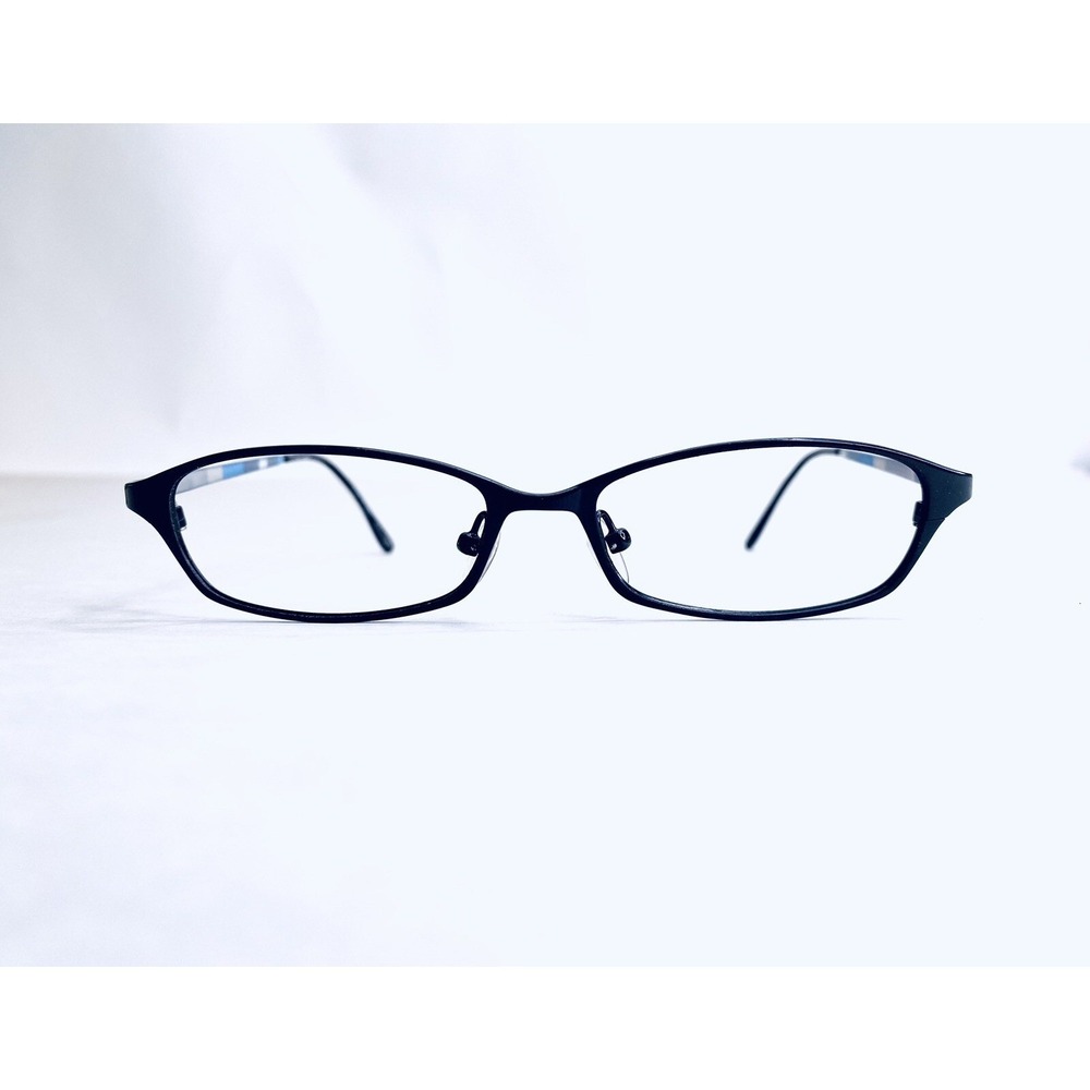 Kate Spade NY Black Metal Retro Cat Eye Eyeglasses Italy 50 15 135